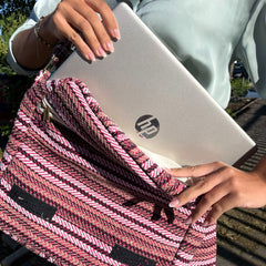 Soft Banjar Laptop Bag - Soft Pink product image 2
