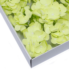Craft Soap Flowers - Hyacinth Bean - Spring Green product image 3