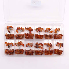 Mini Gemstone Tree On Orgonite Base - Carnelian (15 stones) product image 6