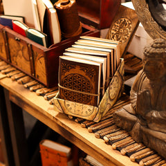 Assorted Esoteric Leather Notebooks - 15x11.5 cm product image 2