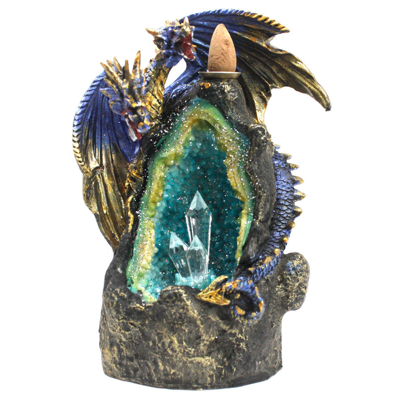 Dragon with Crystal Cave LED Backflow Incense Burner product image
