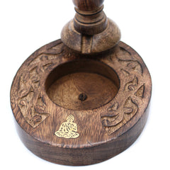 Sm Mango Wood Backflow Burner - Brass Buddha product image 5