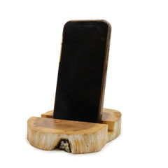 Lrg Gamal Wood Phone Holder - Whitewash product image 8
