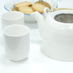 Herbal Teapot Set - Classic White product image 4