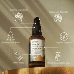 Organic Body Oil 50ml - Sandalwood & Myrrh product image 3