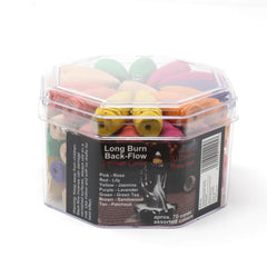 Long Backflow Incense Cones - Assorted Fragrances - 30 mins Burning time product image 2