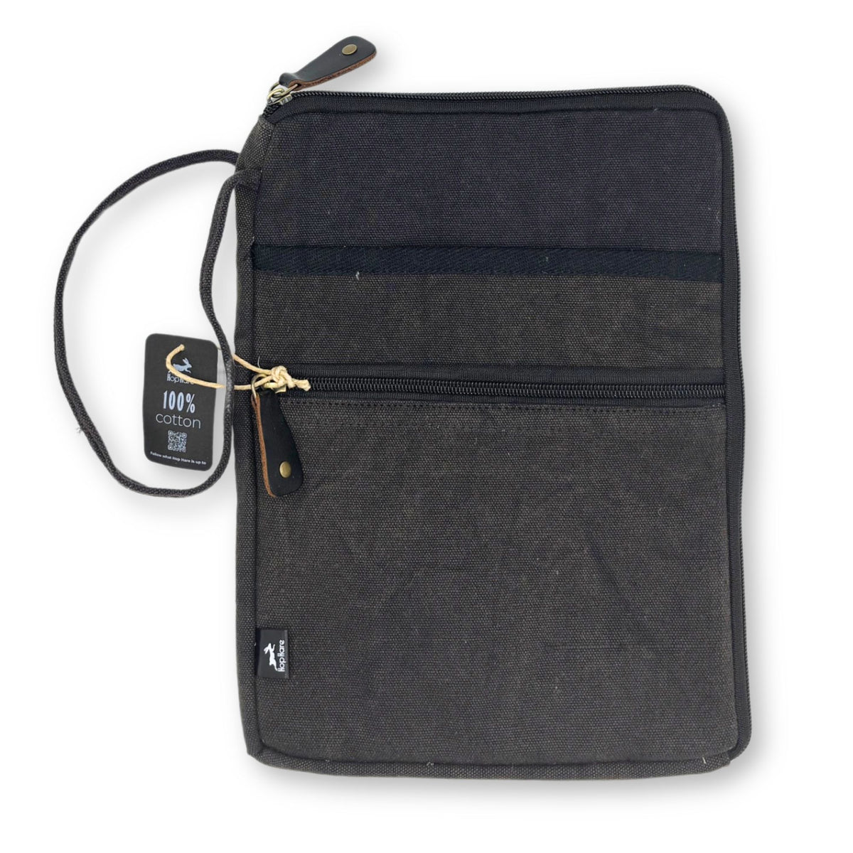 Stonewash Travel Laptop Pouch - Charcoal product image 4
