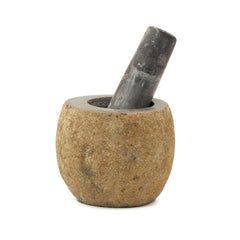 Natural Riverstone Decorative Pestle & Mortar- Small (aprox 9x7cm) product image