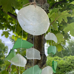 Copis & Glass Drop - Green & White Glass product image 4