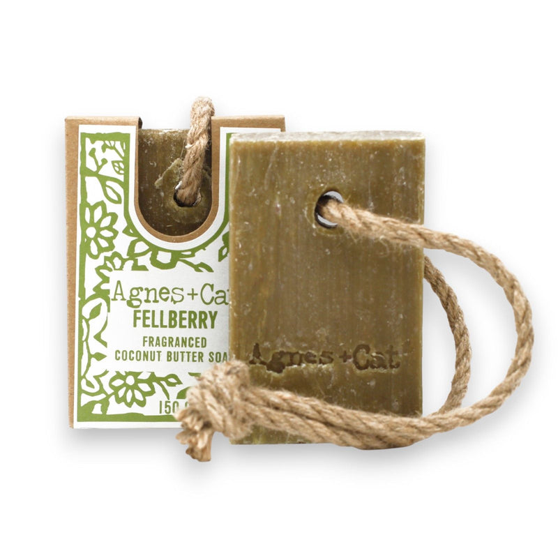 Name Agnes + Cat Soap On A Rope - Fellberry product image