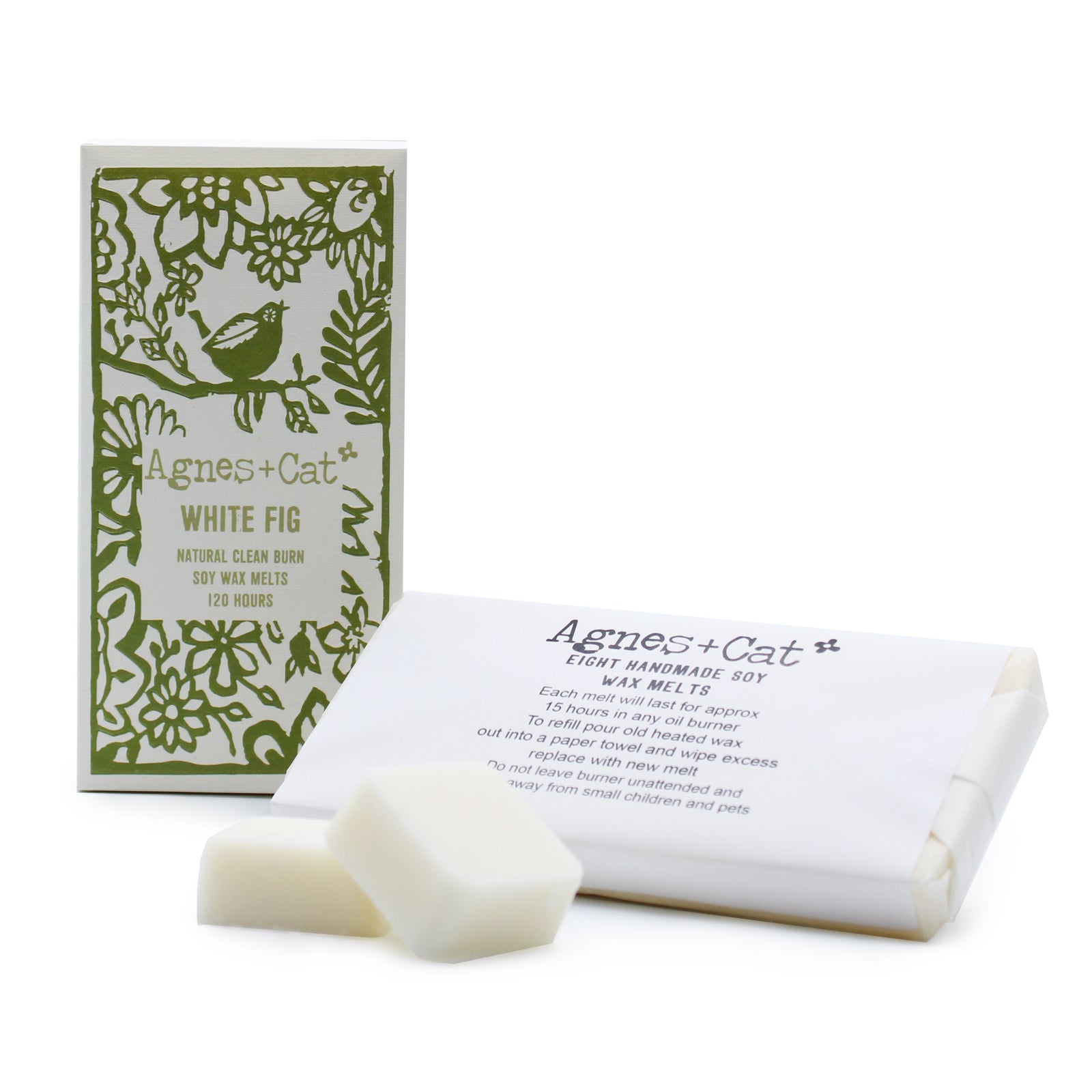 Agnes + Cat Box of 8 Wax Melts - White Fig product image