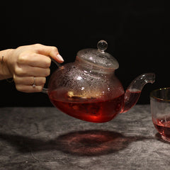 Glass Infuser Teapot - Round Pearl - 800ml product image 5