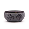 Earth Powder Singing Bowl - Om Five Buddha - 16cm product image