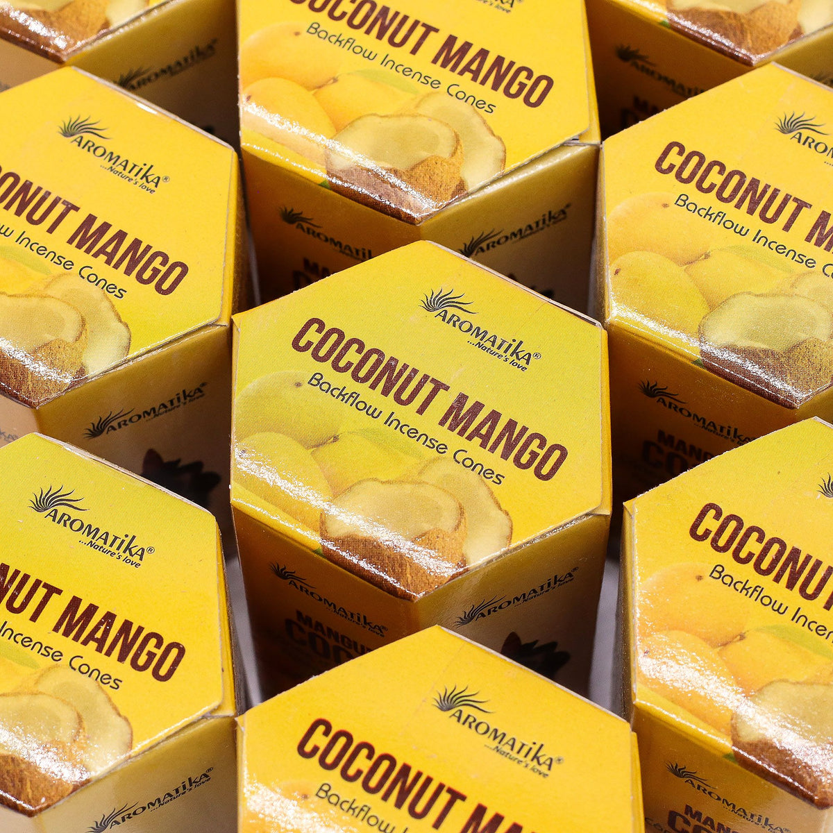 Pack of 10 Masala Backflow Incense - Coconut & Mango product image 5