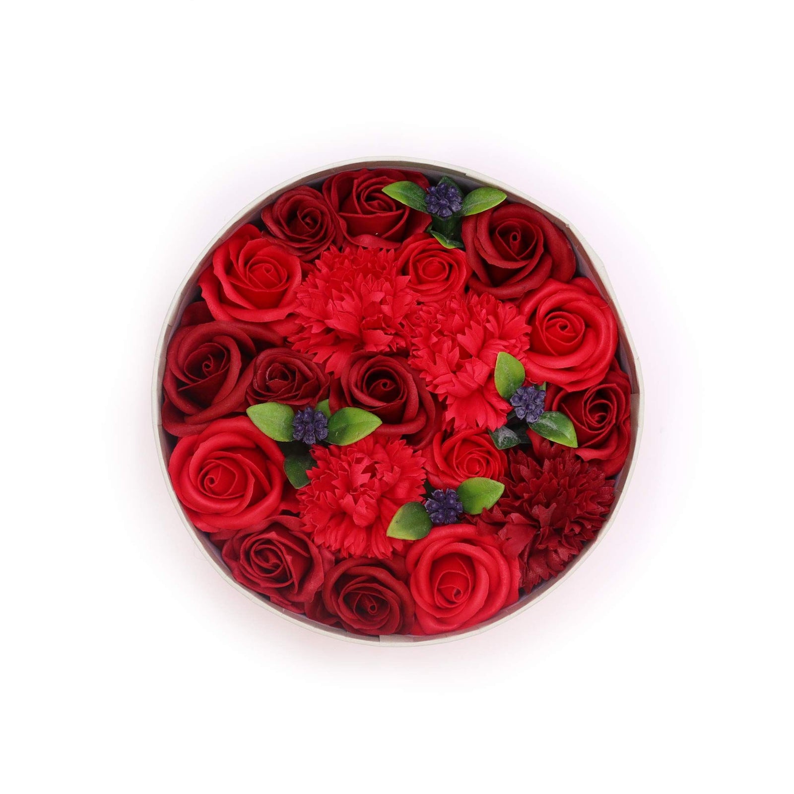 Round Box - Classic Red Roses product image