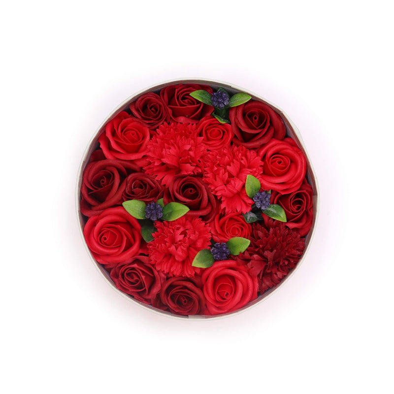 Round Box - Classic Red Roses product image