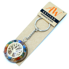 Orgonite Power Keyring - Gemstones Chakra Tree of Life product image 6