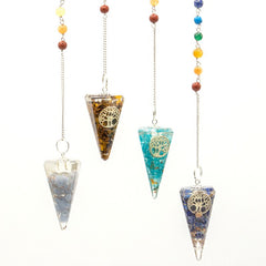Orgonite Power Chakra Pendulum - Tree of Life product image 2