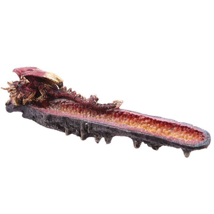 Geode Crystal Dragon Outcrop Incense Ashcatcher product image 4