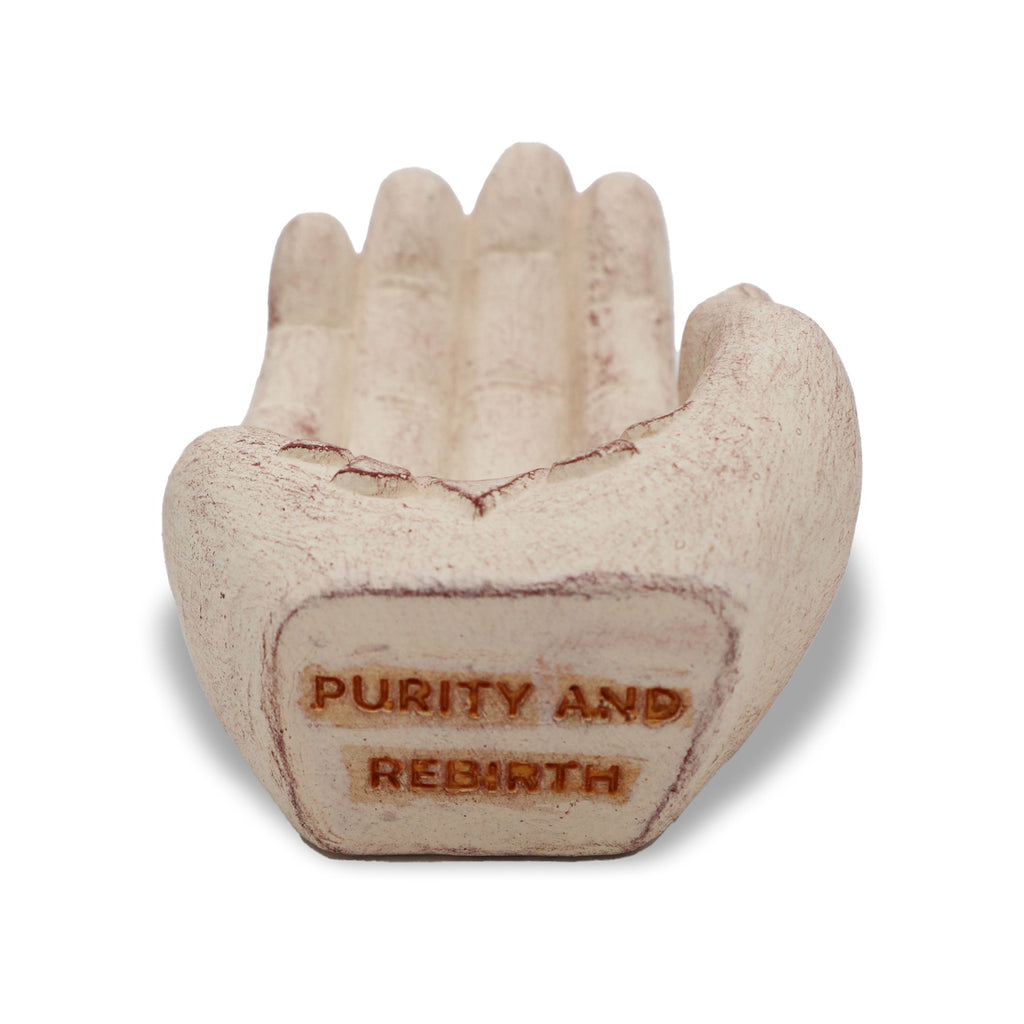 Hand Incense Burner - Lotus (white) product image 7
