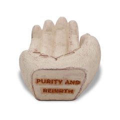 Hand Incense Burner - Lotus (white) product image 7