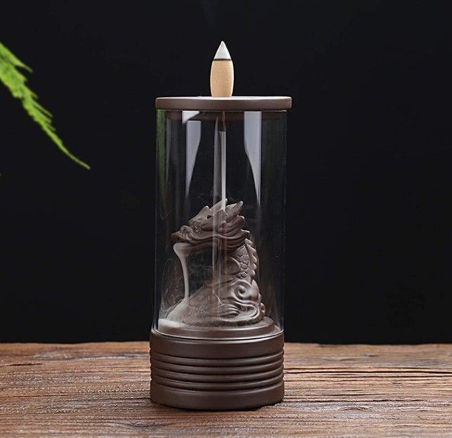 Backflow Incense Burner - Dragon Waterfall product image