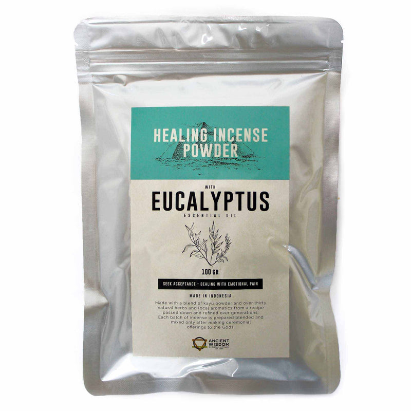 Healing Incense Powder - Eucalyptus 100gm product image