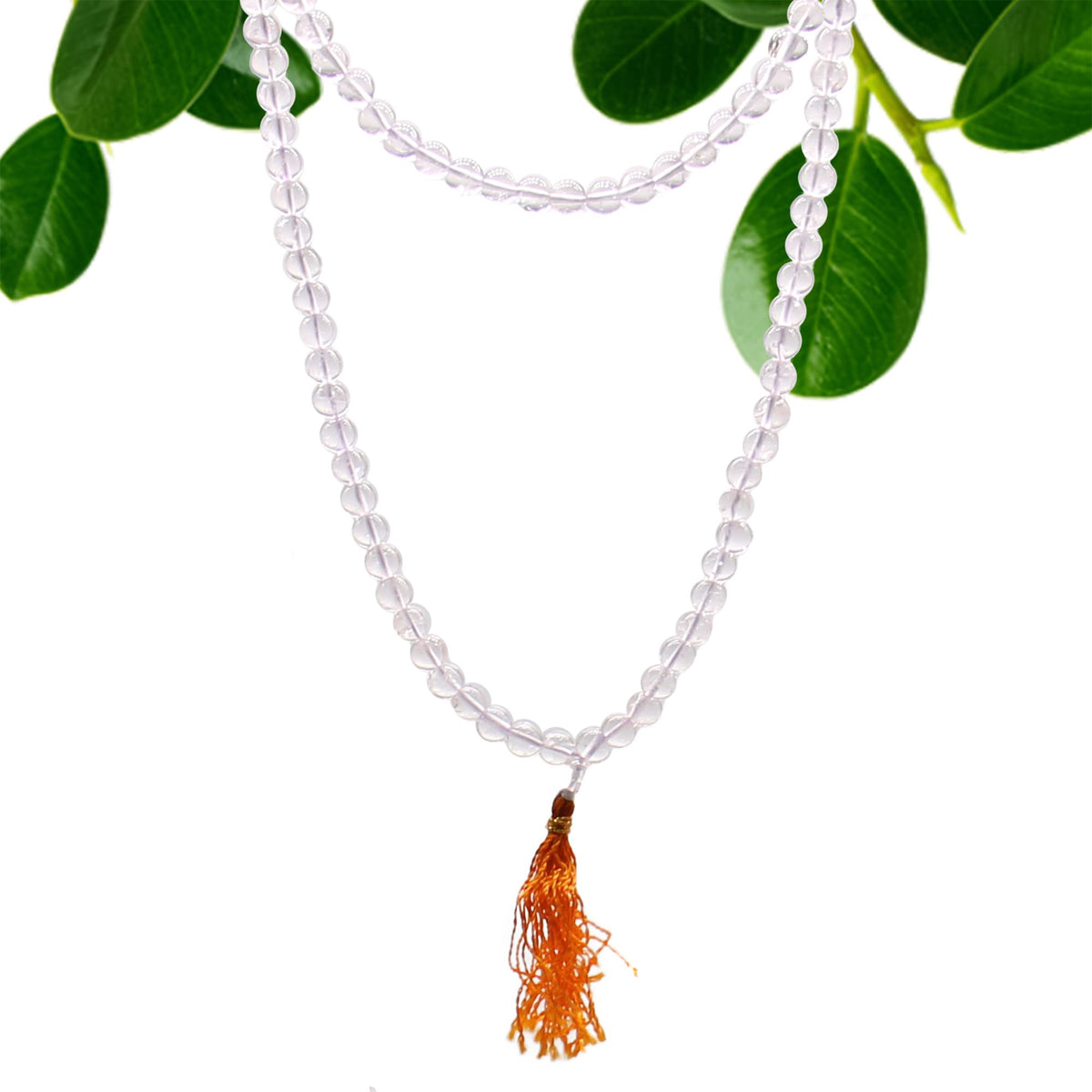 108 Bead Mala - Rock Crystal - product image 2
