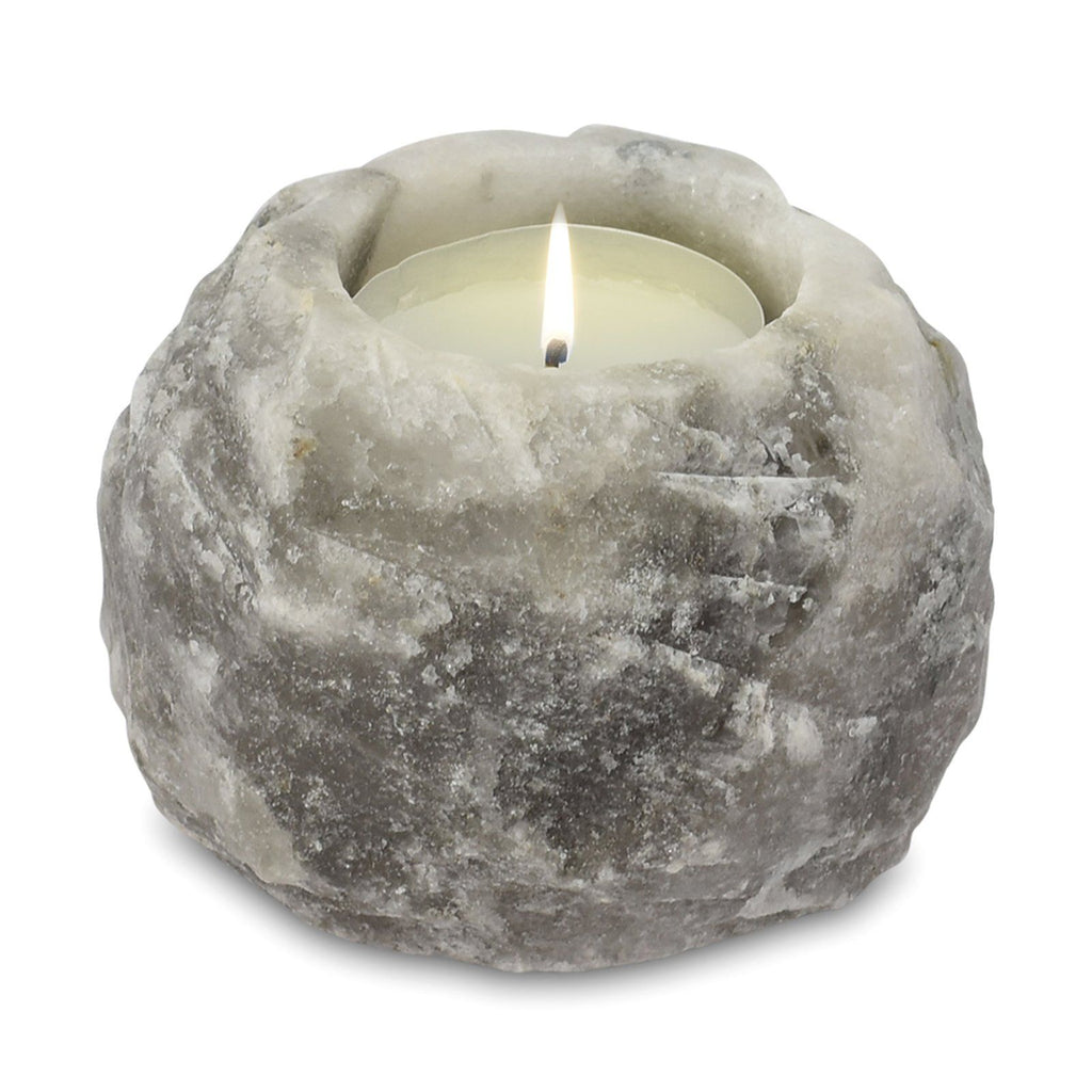 Grey Salt Candle Holder 600-800g product image 3