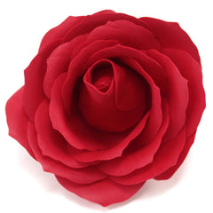 Craft Soap Flowers - Lrg Rose - Red product image 5