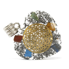 Orgonite Power Pendant - 7 Stone Chakra Heart product image 2