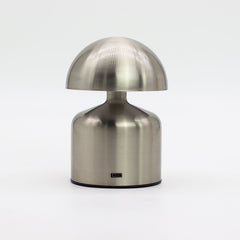 Touch Lamp - Dome Mushroom Silver - USB (C) - Rechargable (400 Watt)