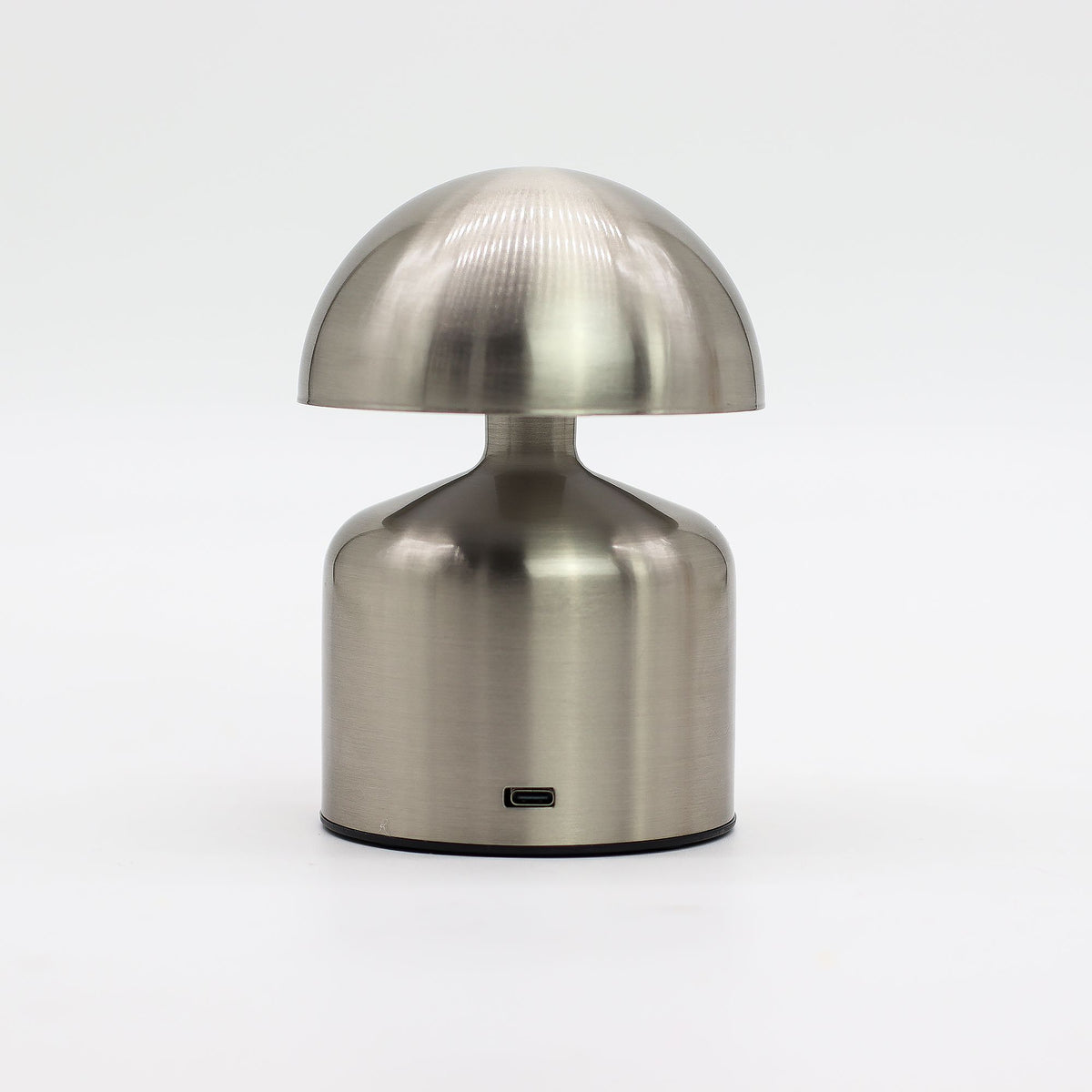 Touch Lamp - Dome Mushroom Silver - USB (C) - Rechargable (400 Watt) - product image 3