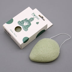 Teardrop Konjac Sponge - Aloe Vera - Healing product image 2