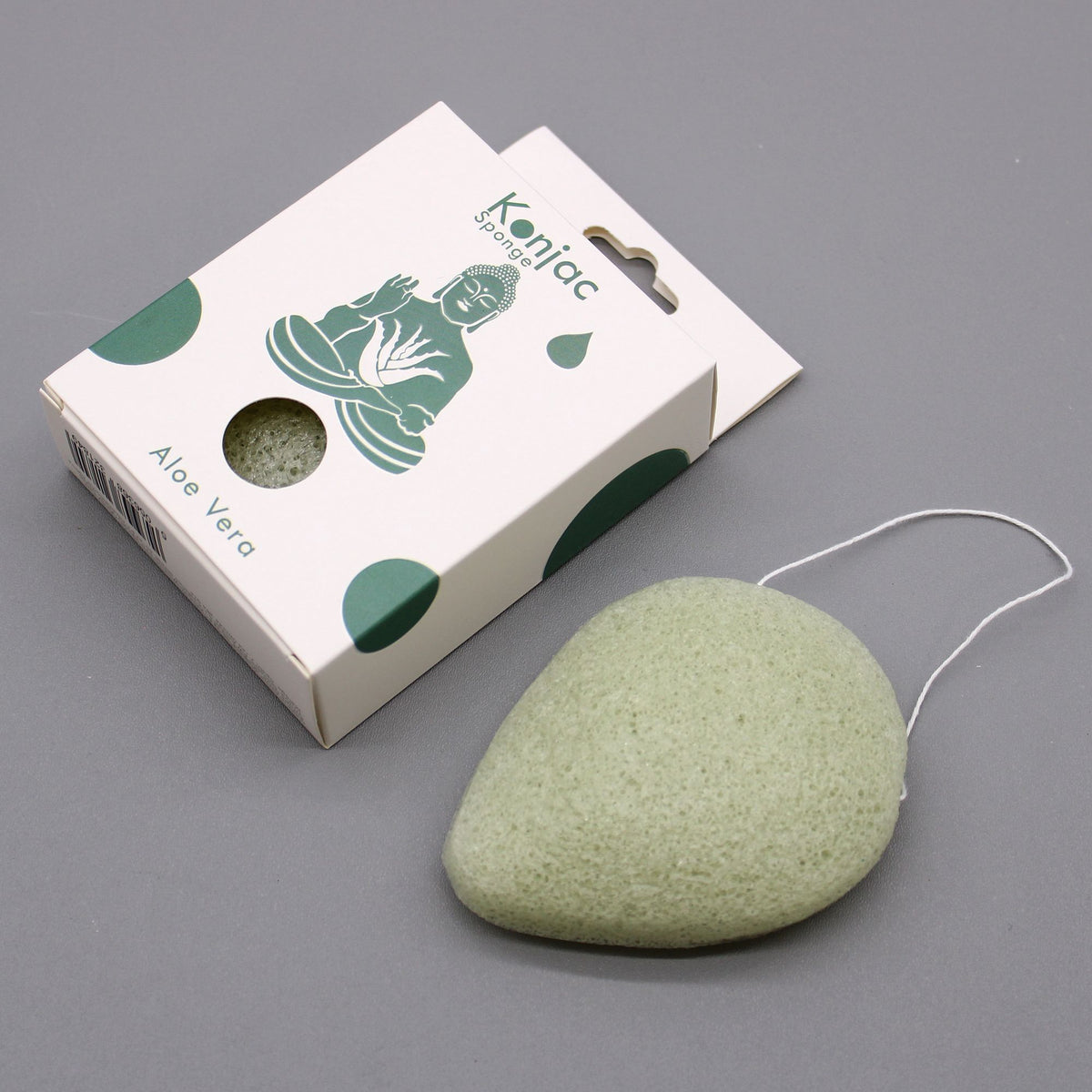 Teardrop Konjac Sponge - Aloe Vera - Healing product image 2