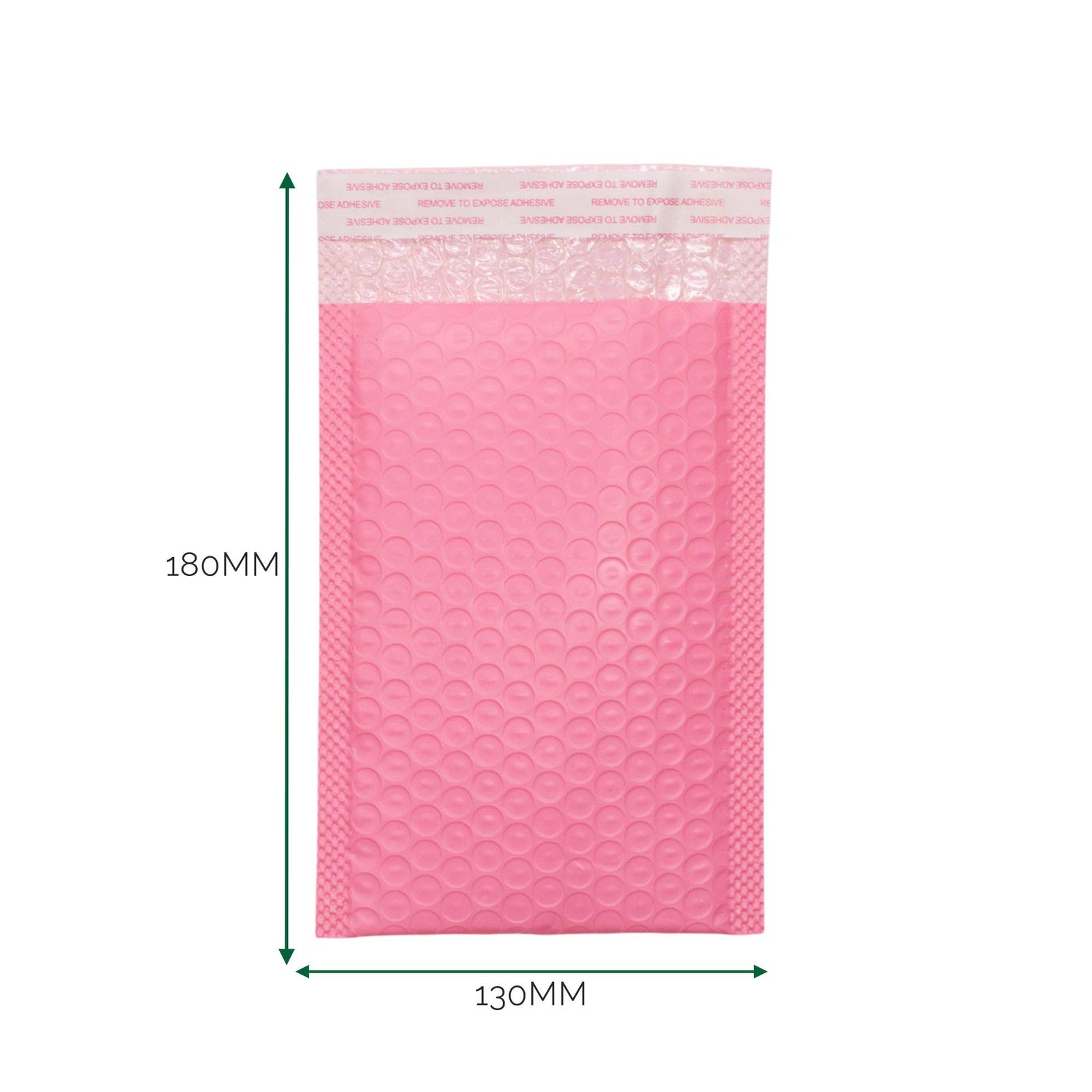 Pink Poly Bubble Envelope (130x180+40mm) product image