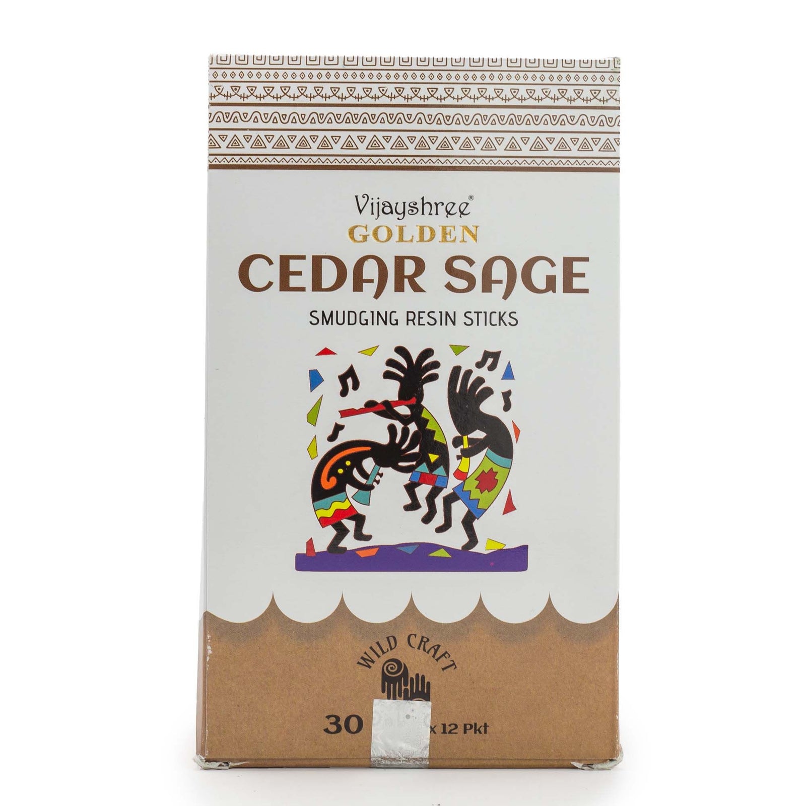 Golden Cedar Sage Smudging Resin Sticks – 30g product image