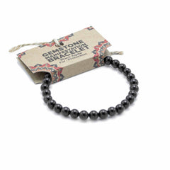Gemstone Manifestation Bracelet - Black Agate - Protection product image 2