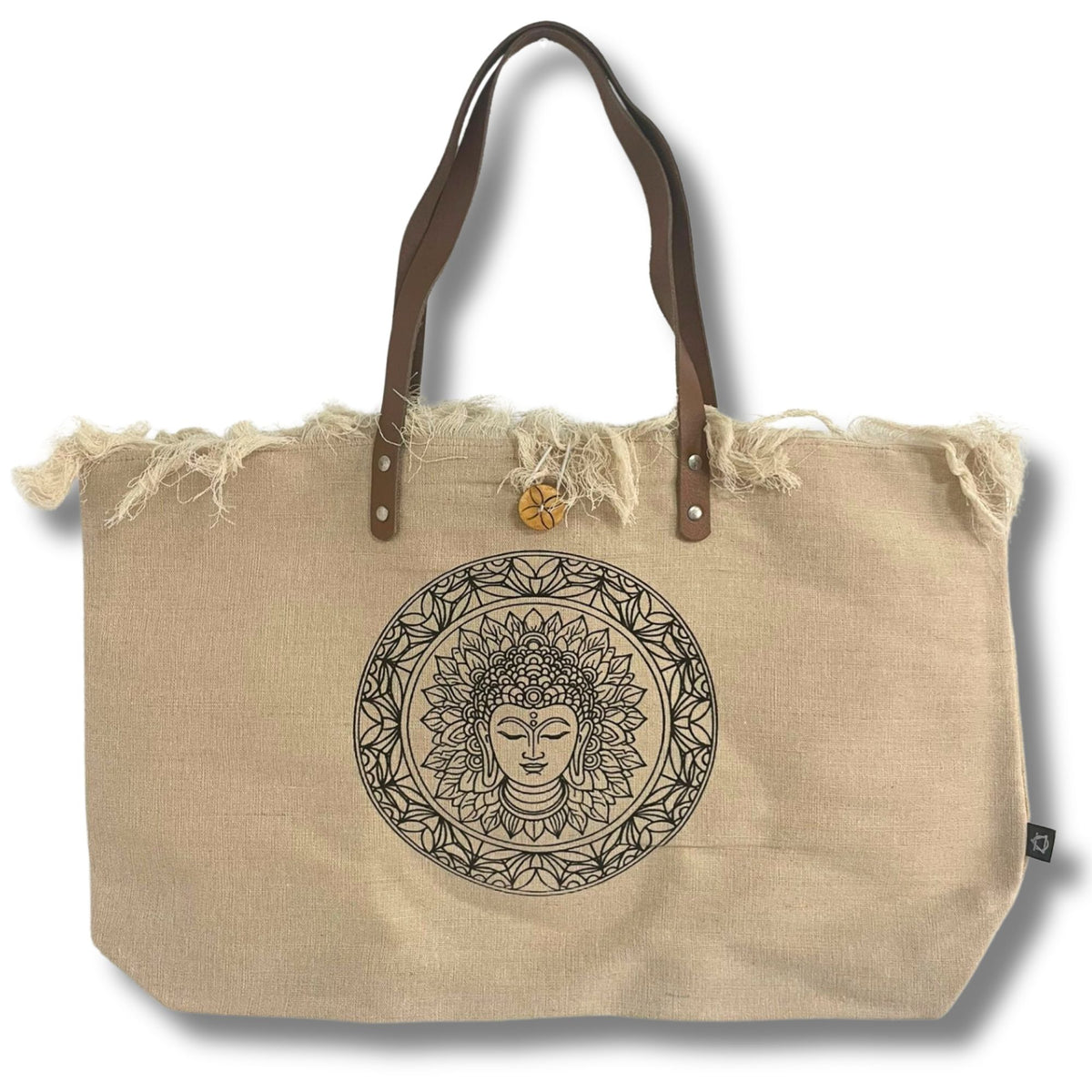 Natural Tote Bag with Leather Handle - Inspiration - product image 5
