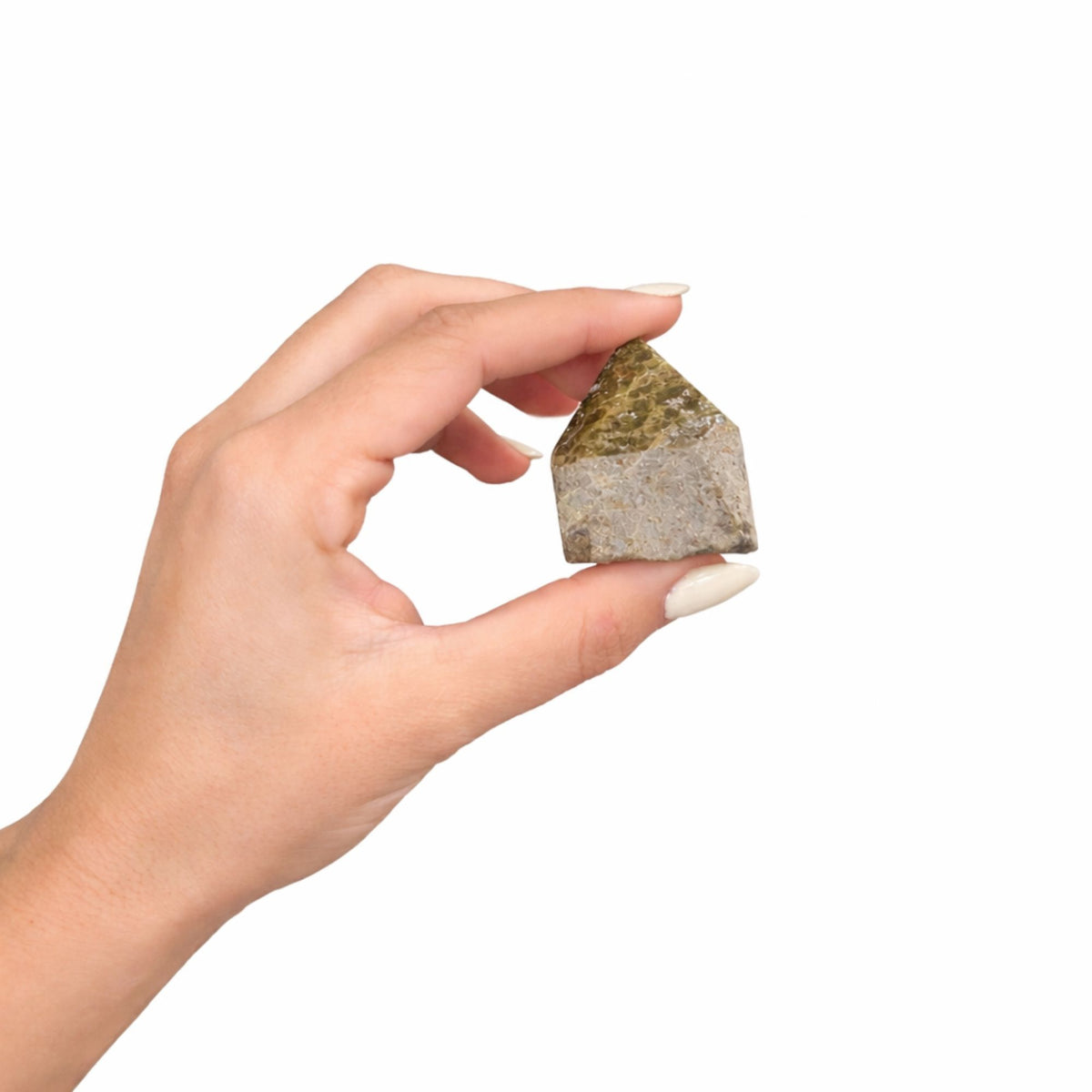 Gemstone Top Polished Points - Epidote A grade (approx 5-6 pieces) product image 2
