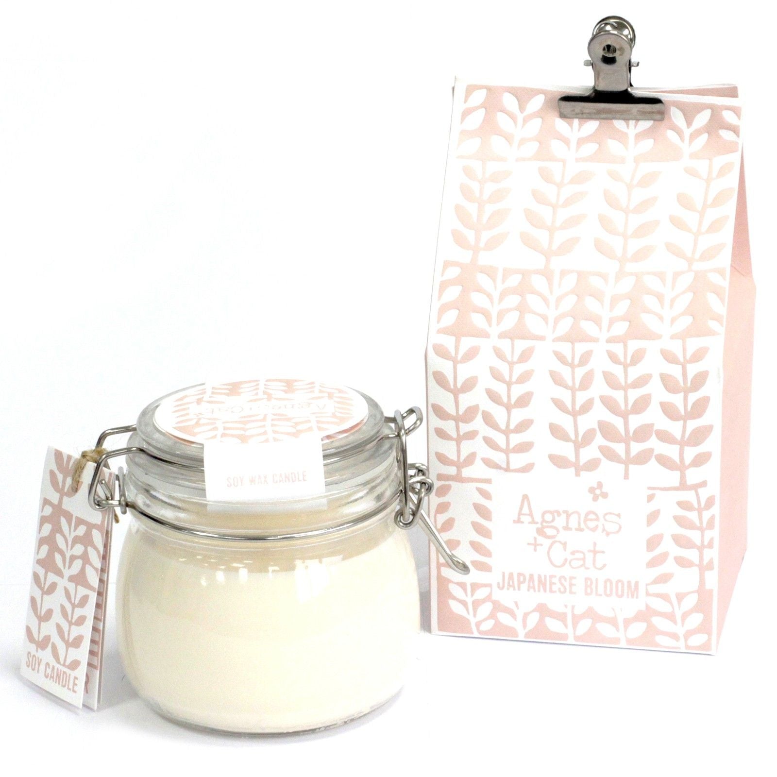 Agnes + Cat Kilner Jar Candle - Japanese Bloom product image