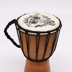 Elephant Wide Top Djembe Drum - 20cm product image 4
