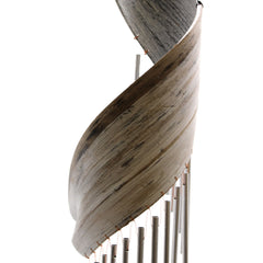 Coconut Leaf Wind Chimes - Whitewash product image 4