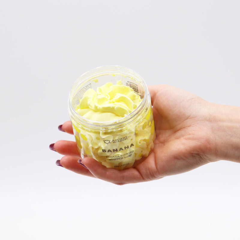 Banana Whipped Soap 120g product image