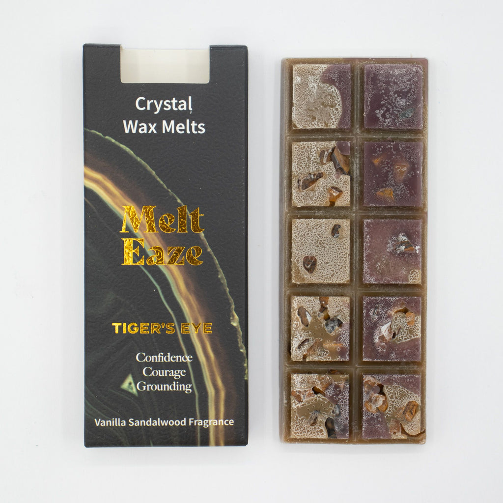 MeltEaze Wax Melts 50g - Tigereye Strength - Vanilla Sandalwood product image 3