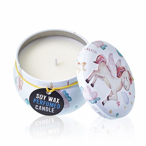 Art Tin Candle - Assorted Design - Unicorns - Moonstone product image 9