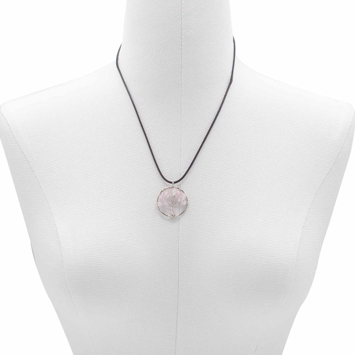 Tree of Life Pendant - Rose Quartz product image 5