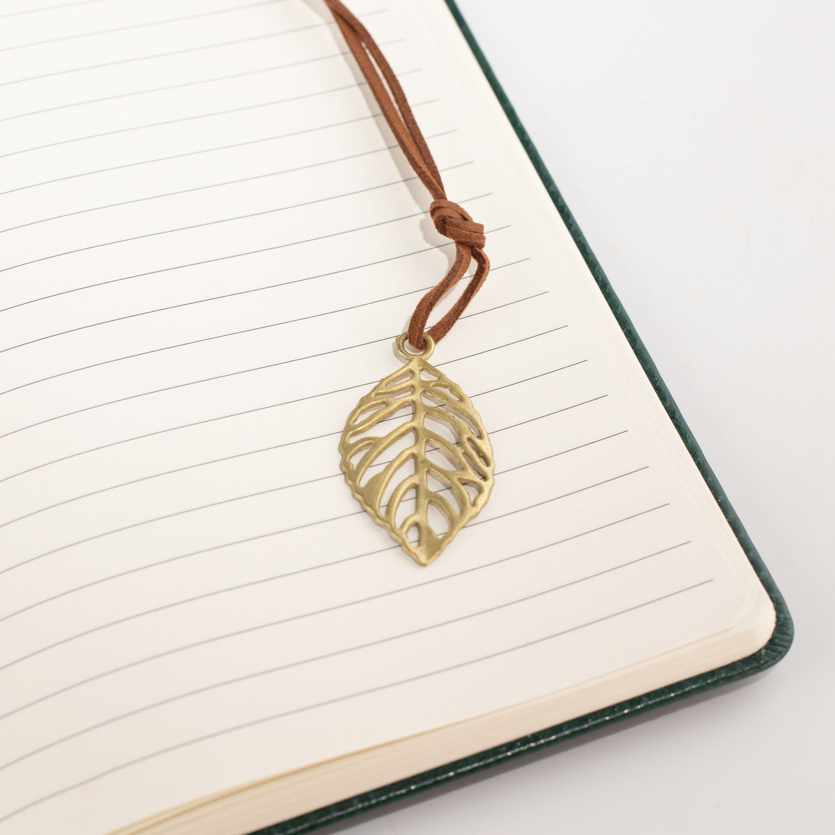 A5 Intention Note Book - LCD Wipe Screen - Green Leather Effect - 80 Leafs - product image 2
