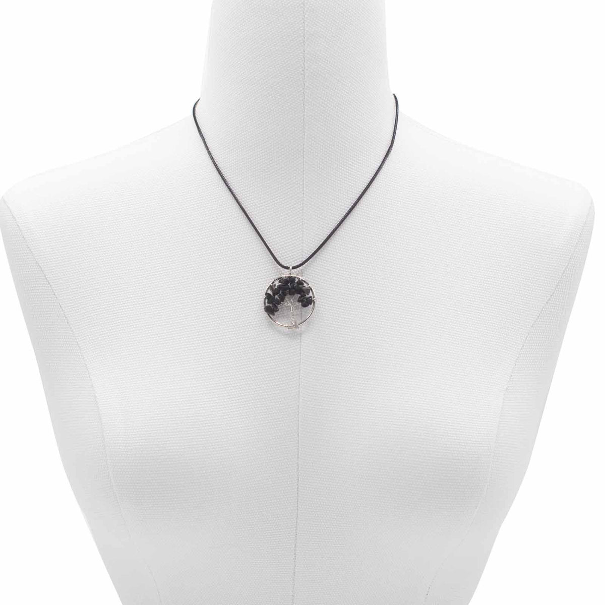 Tree of Life Pendant - Black Agate product image 6