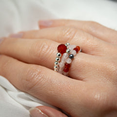 Nymph Spirit Gemstone Ring Set - Love & Flame product image 4